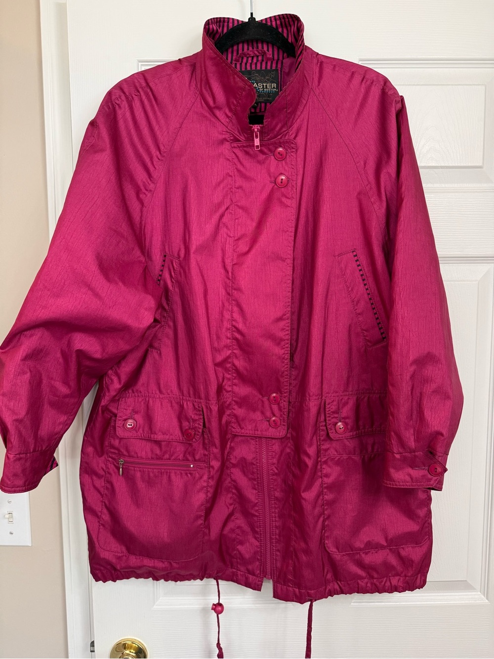 Vintage 1980s Forecaster of Boston Windbreaker Jacket